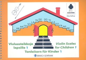 Colour Strings - Tonleitern fr Kinder Band 1 fr Violine (fin/en/dt)