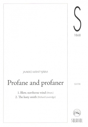 Profane and profaner for mixed choir SSATBB score