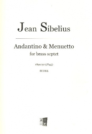 Andantino and Menuetto for brass ensemble score and parts