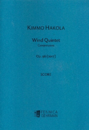 Compressions op.96 for 5 wind instruments score