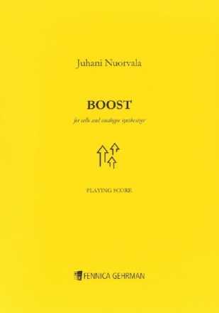 Juhani Nuorvala, Boost Cello and Analogue Synthesizer Book