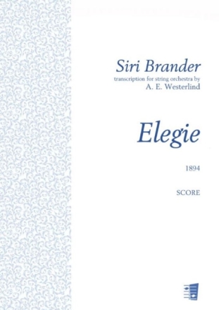 Siri Brander, Elegie For String Orchestra String Orchestra Set