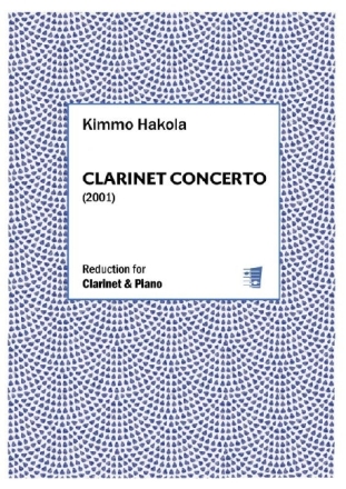 Clarinet Concerto for clarinet and orchestra piano reduction with solo part
