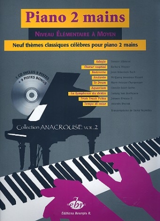 Collection Anacrouse vol.2 (+CD) pour piano