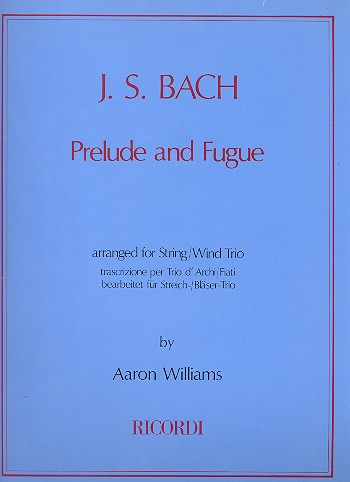 Prelude and Fugue fr 3 Streicher (Holzblser/ gemischtes Ensemble) Partitur und Stimmen