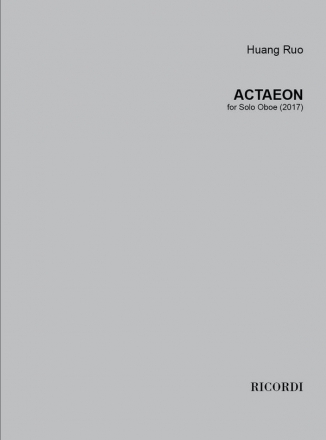 Huang Ruo, Actaeon Oboe Buch