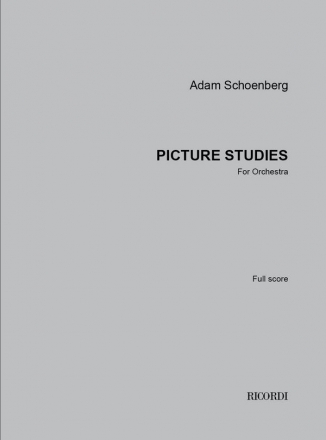 Adam Schoenberg, Picture Studies Orchestra Partitur