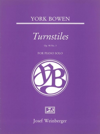 Bowen, York Turnstiles  Klav