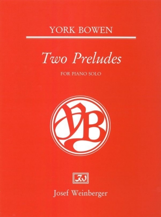 Two Preludes op.100 for piano