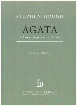 Agata for orchestra study score
