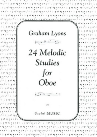 Graham Lyons Twenty Four Melodic Studies oboe studies