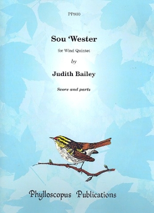 Sou 'Wester for flute, oboe, clarinet, hornin F and bassoon score and parts