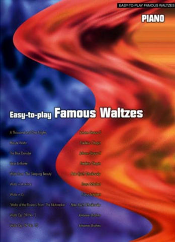Easy-to-play famous Waltzes for piano