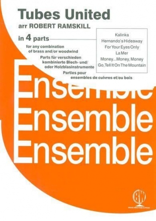 Tubes United for 4-part flexible wind ensemble score and parts