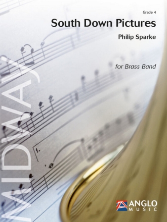 Philip Sparke, South Down Pictures Brass Band Partitur + Stimmen