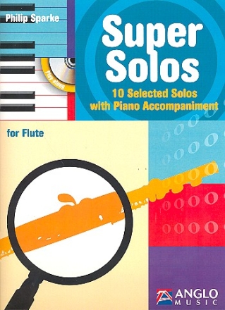 Super Solos (+Online-Audio) for flute and piano