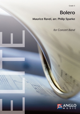 Maurice Ravel, Bolero Concert Band/Harmonie Partitur + Stimmen