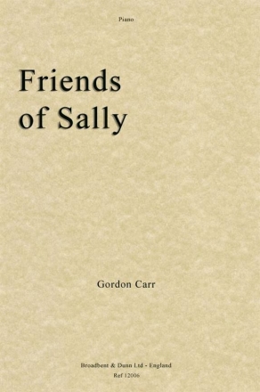 Gordon Carr, Friends of Sally Klavier Buch