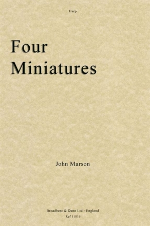 John Marson, Four Miniatures Harp Buch