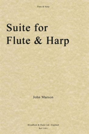 Suite for flute and harp score and flute part
