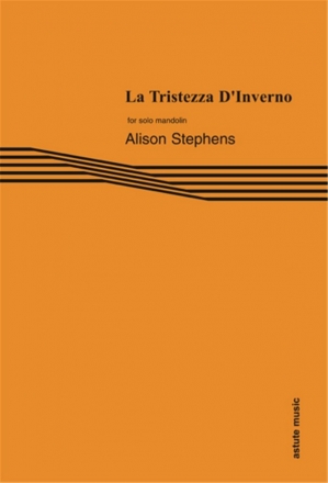 Alison Stephens, La Tristezza D'Inverno Mandolin Buch