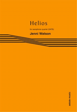 Jenni Watson, Helios Saxophonquartett Partitur + Stimmen