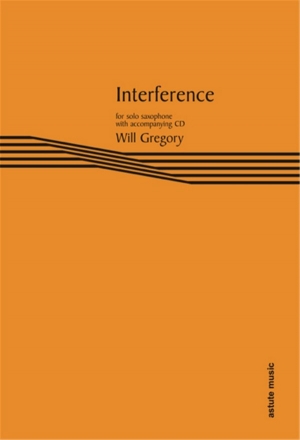 Will Gregory, Interference Soprano Saxophone Buch + CD