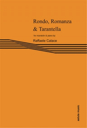 Raffaele Calace, Rondo, Romanza & Tarantella Mandolin and Piano Buch