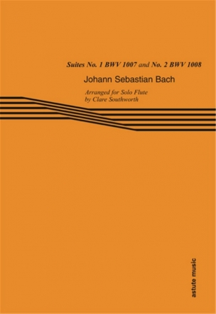 Johann Sebastian Bach, Suites No. 1 BWV 1007 and No. 2 BWV 1008 Flte Buch