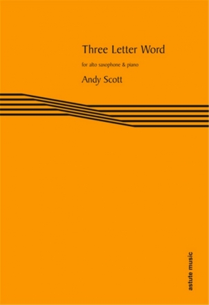 Three Letter Word for alto saxophone and piano
