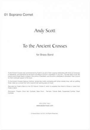 Andy Scott, To the Ancient Crosses Brass Band Stimmensatz