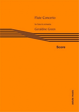 Geraldine Green, Flute Concerto Flute, String Orchestra And Harp Partitur