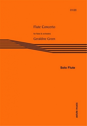 Geraldine Green, Flute Concerto Flute, String Orchestra And Harp Stimmensatz