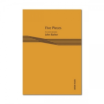 John Barber, Five Pieces Cornet und Klavier Buch + Einzelstimme(n)