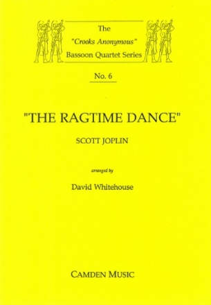 Scott Joplin, The Ragtime Dance for bassoon quartet (3 bns+contra) Partitur und Stimmen