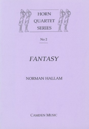 Norman Hallam, Fantasy for horn quartet Partitur und Stimmen