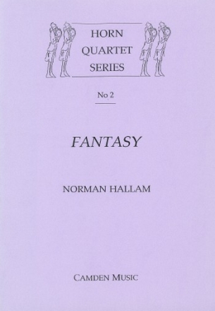 Norman Hallam, Fantasy for horn quartet Partitur und Stimmen