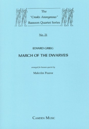March of the Dwarves for 4 bassoons score and parts