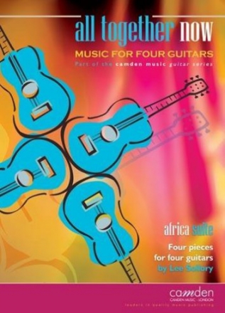 Africa Suite for 4 guitars score