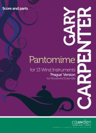 CM287 Pantomime (Prague Version) for 13 woodwind instruments score and parts