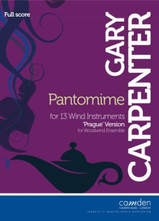 CM287S Pantomime (Prague Version) for 13 woodwind instruments score