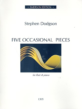 5 occasional Pieces for flute and piano