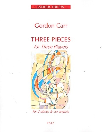 3 Pieces for 3 Players for 2 oboes and cor anglais score and parts