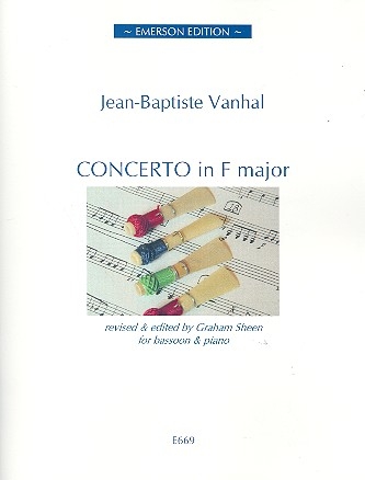 Concerto in F Major for bassoon and orchestra for bassoon and piano