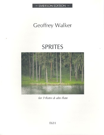 Sprites for 3 flutes and alto flute score and parts