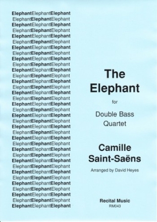 Camille Saint-Sans Ed: David Heyes The Elephant double bass quartet