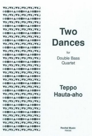 Teppo Hauta-aho Two Dances double bass quartet