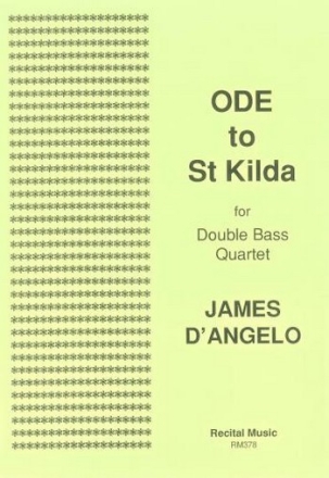 James D'Angelo Ode to St Kilda double bass quartet