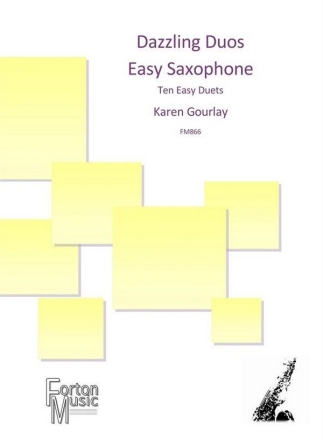 Karen Gourlay, Dazzling Duos Easy Saxophone 2 Saxophones Book & Part
