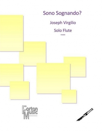 Joe Virgilio, Sono Sognando? Flute Book & Part